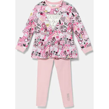 Dětská souprava Guess K5YG01.KA6R4.9BYA růžová 39X, vel. 105-112