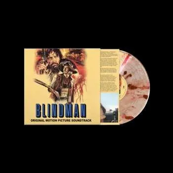 Zahraniční hudba LP Stelvio Cipriani: Blindman (Original Motion Picture Soundtrack) CLR | LTD 2023 Coloured Blood Splatter Vinyl Limited Edition