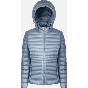 Dámská péřová bunda GEOX JAYSEN G011512 SVĚTLE MODRÁ 42