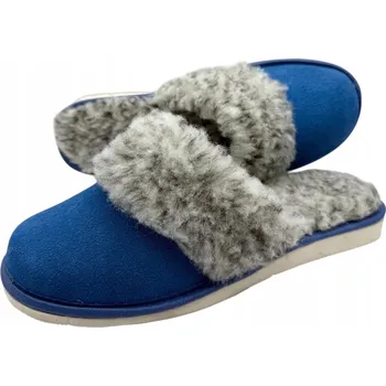Dámské pantofle Teplé dámské Pantofle z KŮŽE, horský styl, vlněné POLSKÉ pantofle, velikosti 35-41