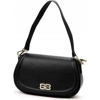 Kabelka LUKA kabelka z pravé kůže černá