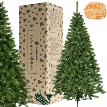 Vánoční stromek Springos Umělý stromek jedle zelená 180 cm