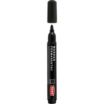 Permanentní popisovač na HLADKÉ Povrchy KANCELÁŘSKÝ Kulatý MIX 1 Kus