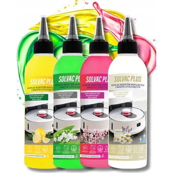 Tekutý prostředek pro robotické mopy a mycí vysavače sada 4x250ml