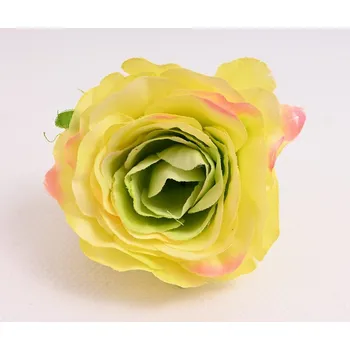 umělá květina Ukělý květ růže 9 cm, zelená