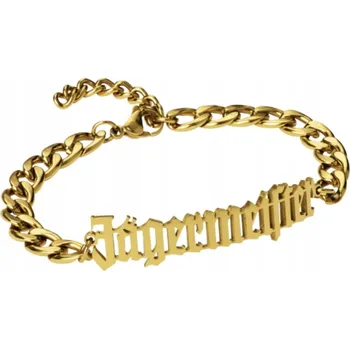 Obraz JAGERMEISTER náhrdelník s logem zlatý řetízek swag