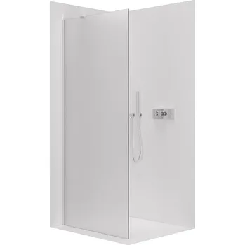 Cerano Sprchová zástěna Walk-in Onyx Y L/P, 8 mm, chrom, mléčné sklo, 70x200 cm, CER-8050BD1244