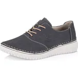 Dámské polobotky Rieker 50911-45 šedé šíře H šedá 39