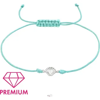 Náramek Prosperk Šňůrkový náramek s mušličkou