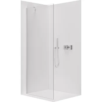 Cerano Sprchová zástěna Walk-in Onyx Y L/P, 8 mm, chrom, transparentní sklo, 120x200 cm, CER-8050BD1262