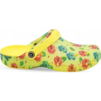 Dámské žabky SAMLUX® Dámské clogsy 885E yellow Barva: Yellow, Velikost: 41