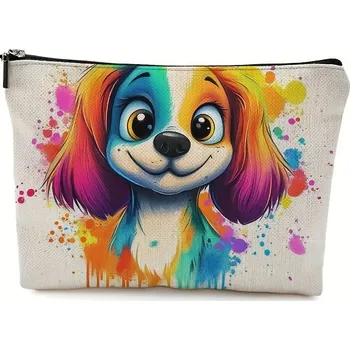 Kosmetická taška Toaletní taštička s motivem pejska, 1 ks