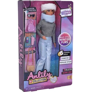 Panenka modelka s doplňky 29cm