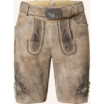 Pánské kalhoty Spieth & Wensky Pánské Kožené Krojové Kalhoty Echnaton,...