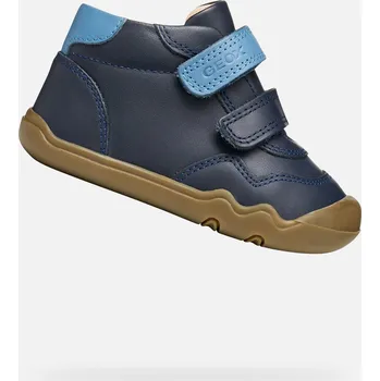 Chlapecké tenisky Chlapci barefoot GEOX STEPPIEUP B565WC00085C0700 TMAVĚ MODRÁ 20