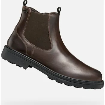 Pánské tenisky Pánské boty GEOX LAGORAI + GRIP B A G011215 HNĚDÁ 43