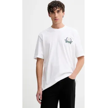 Pánské tričko Bavlněné tričko adidas Originals Varsity JX8155 bílá 00X, vel. M