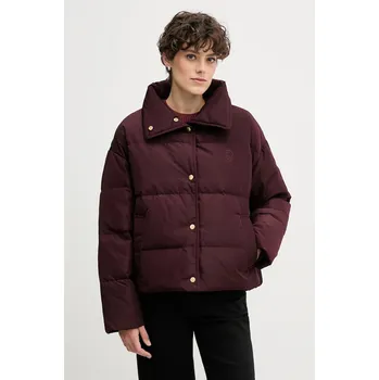 Dámské oblečení Péřová bunda Tommy Hilfiger WW0WW47294 burgundské 93X, vel. XS