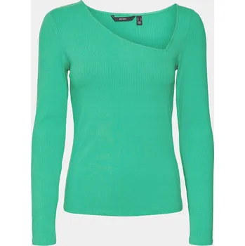 Dámská halenka Vero Moda Halenka Carina 10301178 Zelená Regular Fit