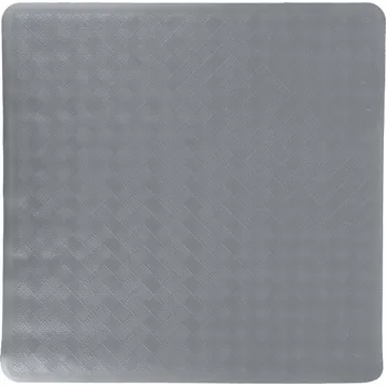 Obraz Prostiskluzová podložka Geo 53x53 tmavě šedá do koupelny pro seniory