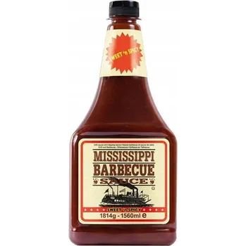 Omáčka Mississippi Omáčka barbecue sladko-pikantní 1814 g