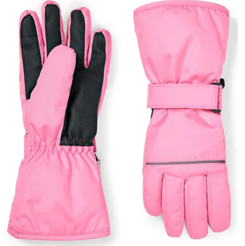 Rukavice 710689 - Tchibo - Dětské lyžařské a zimní rukavice - pro dívky - vel. 122/128 - barva: černá