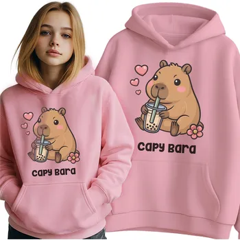 Chlapecká mikina DĚTSKÁ MIKINA KAPI KAPYBARA S S KAPUCÍ