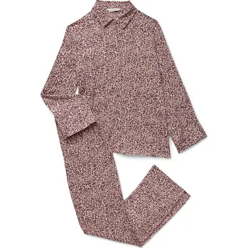 Dámské pyžamo 714904 - Tchibo - Tkaná pyžamová souprava - pro ženy - vel. 44 - barva: vícebarevná