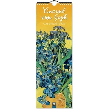 Cizojazyčná kniha Vincent van Gogh Slim Calendar 2026 (Art Calendar)