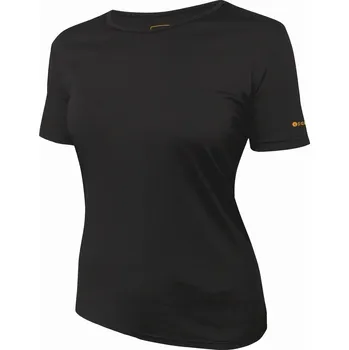 EGLOO MERINO BASE IDDUN dámské triko kr.rukáv, černá Velikost: XL