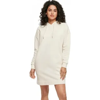Dámské šaty Oversize šaty Urban Classics z příjemné organické froté tkaniny Barva: Písková, Velikost: M