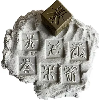 Hlavolam Obtiskovací kostka HMYZ