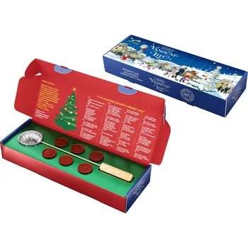 Vánoční dekorace Betlemia Vánoční lití vosku sada