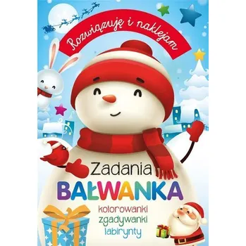 Hlavolam Rozwiązuję i naklejam. Zadania Bałwanka - praca zbiorowa