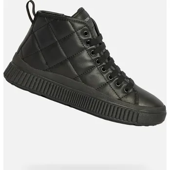 Dívčí polobotky Dívčí kotníkové boty GEOX LAQUINNY GIRL J56M3F000BCC9999 ČERNÁ 32