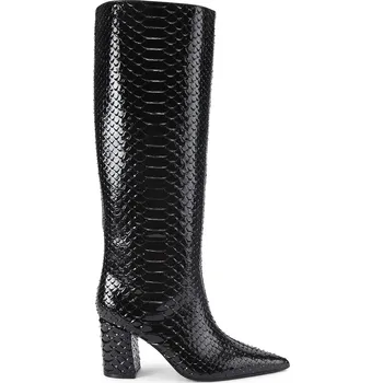 Dámské kozačky Kožené kozačky Kurt Geiger London Regent Point Knee Boot 5026500719 černá 99X, EUR 41