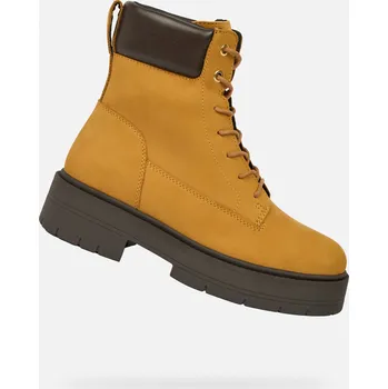 Dámské kozačky Dámské boty GEOX SPHERICA EC7 G009696 ŽLUTÁ 40