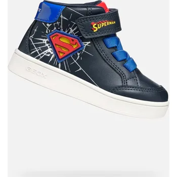 Chlapecká obuv Chlapci první kroky GEOX ECLYPER B565LB000BCC4226 TMAVĚ MODRÁ 25