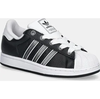 Chlapecká obuv Dětské tenisky adidas Originals SUPERSTAR II JQ0314 černá 99X, EUR 38