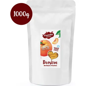 Sušená potravina Royal Pharma s.r.o. Crunchy snack, Mrazem sušené broskve, 500g