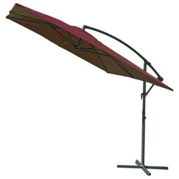 Slunečník Slunečník kovový 8080 - 270x270cm- bordó Rojaplast