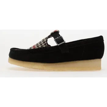 Pánské tenisky Tenisky Clarks Originals Wallabee T Bar Black Tweed Comb EUR 39.5