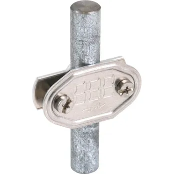 Hromosvod Označovací štítek, AL pro kulatý drát 16 mm DEHN 484001