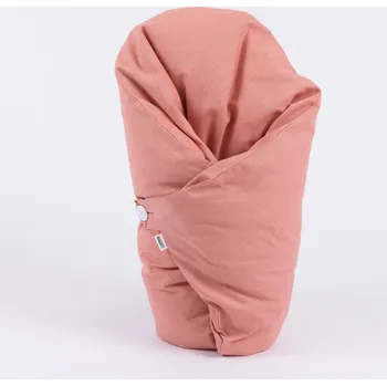 Povlak na dekorativní polštářek Tulimese Náhradní povlak lněný broskvový VELIKOST NÁHRADNÉHO POVLAKU: POVLAK 100X100 CM