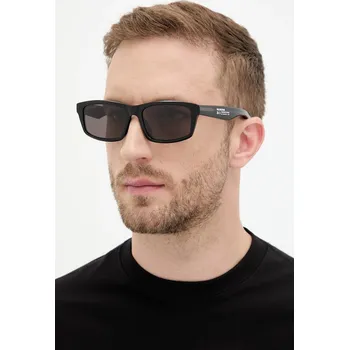 Sluneční brýle Sluneční brýle Balenciaga pánské, černá barva, BB0424SK 99X, vel. 56