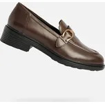 Dámské mokasíny GEOX WALK PLEASURE G009349 HNĚDÁ 40