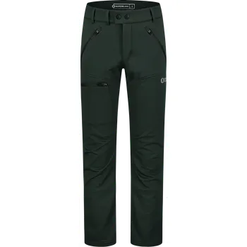 Pánské kalhoty Pánské softshellové kalhoty NORDBLANC THORN NBFPM8266 TMAVĚ ZELENÁ XXL