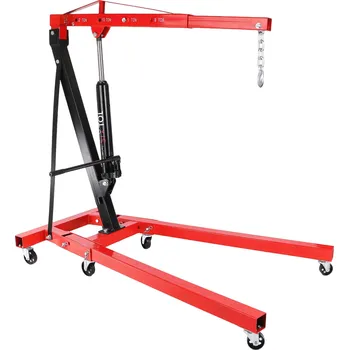 Autodoplněk Dílenský hydraulický jeřáb MECHANIC CRANE 2T, 78kg, 230cm, "Žirafa" SIXTOL