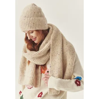 Klobouk Tatuum MELANŽOVÁ ČEPICE S ALPAKOU – NOPI