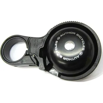 Zvonek na kolo AUTHOR AWA-70 Černá barva